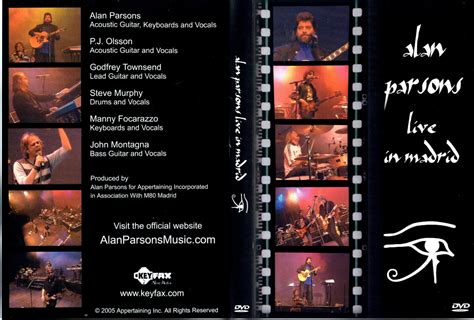 Cat Logo Dvd M Sica Alan Parsons Live In Madrid