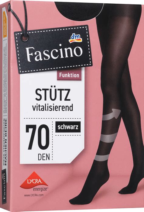 Fascino Strumpfhose Mit St Tz Funktion Schwarz Gr Den St