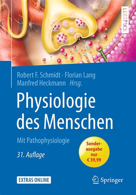 Physiologie Des Menschen Mit Pathophysiologie Schmidt Robert F