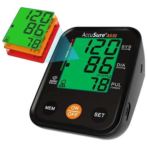 Accusure Blood Pressure Monitor Fully Automatic Digital Large Display