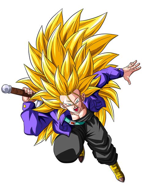 Trunks Super Saiyan 3 By Ameyfire On Deviantart