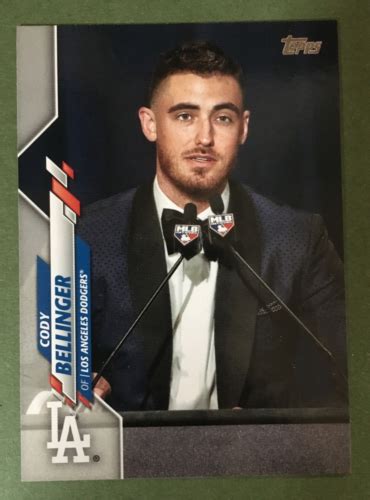 2020 Topps Update U 80 Cody Bellinger Photo Variation SP Parallel LA