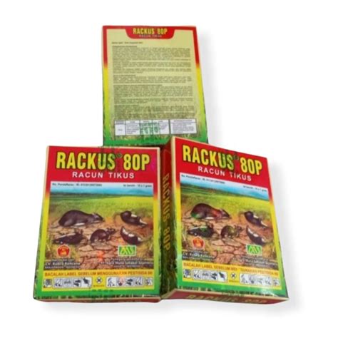 Jual Racun Tikus Serbuk Bubuk Rackus P Racun Tikus Rackus Tabur