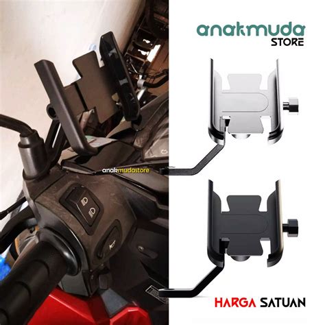 Jual Bhx Phone Holder Hp Motor Dudukan Handphone Spion Motor Sepeda