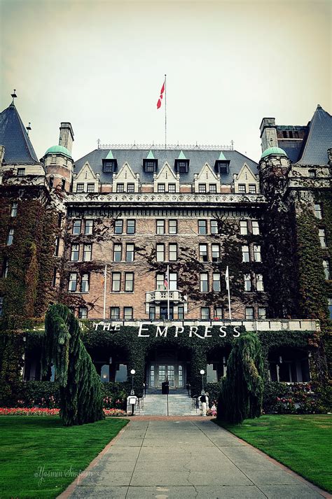 The Empress Hotel. Victoria BC Canada Visited around 1981 or 1982 with ...