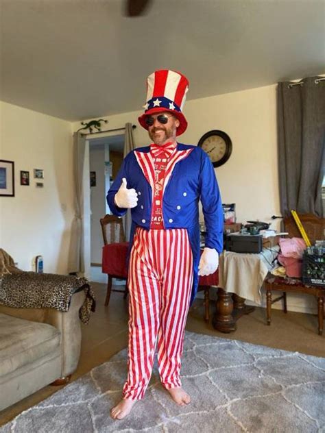 Men;s Uncle Sam Costume