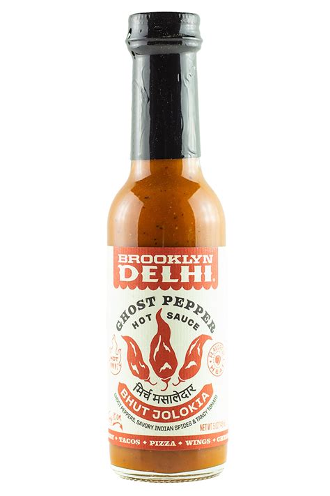 Ghost Pepper Hot Sauce By Brooklyn Delhi Heatonist