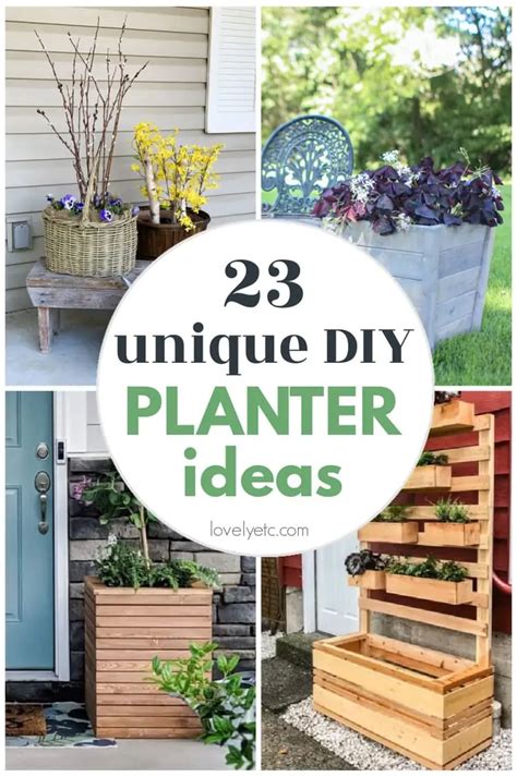 25 DIY Planters to Jazz Up Your Garden Space