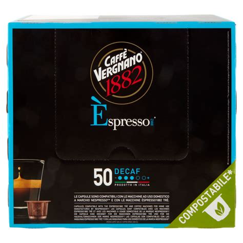 Caff Vergnano Spresso Decaf Compostabile Capsule