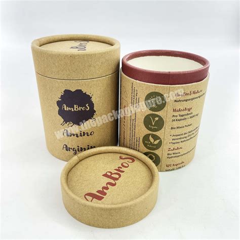 WFKD Cardboard Tube Packaging Biodegradable Candle Box Packaging