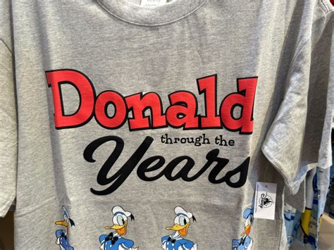 New Walt Disney World Merchandise Celebrates 90 Years of Donald Duck ...