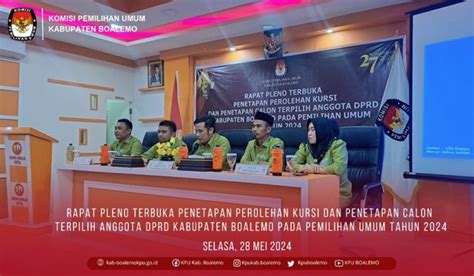 Kpu Boalemo Umumkan Pendaftaran Pilkada Berikut Syarat Wajib Dipenuhi