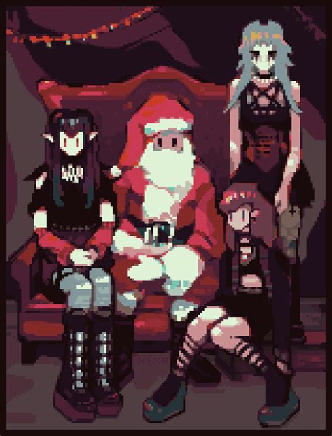 santa rizz by hexh #pixilart #pixelart #pixilartapp in 2023 | Pixel ...