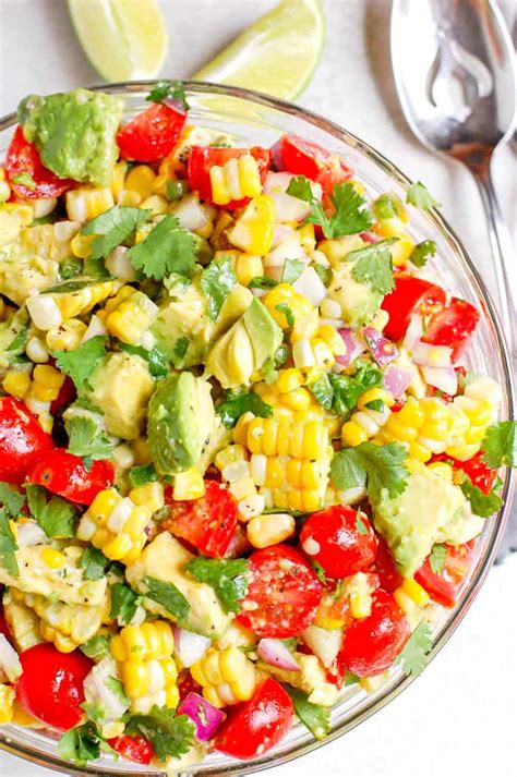 Avocado Corn Salad Erin Lives Whole