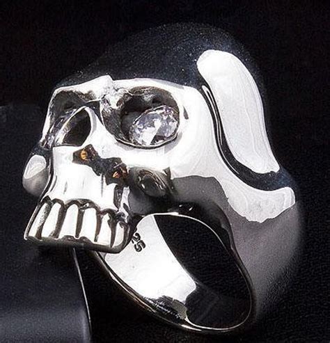 Skull Ring 925 Sterling Silver Gothic Ring Skull Jewelry | Etsy