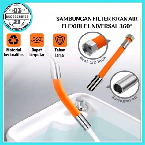 Jual SAMBUNGAN SELANG PIPA SAMBUNGAN KERAN AIR UNIVERSAL 20CM PIPA