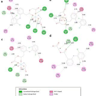 2D Binding Mode And Residues Involved In The Recognition Of A Zr IV