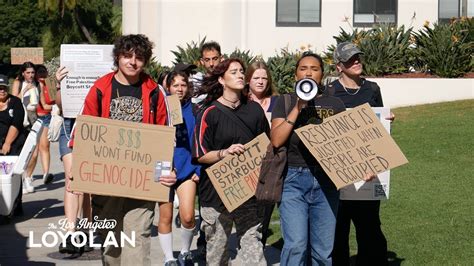 Students Boycott Starbucks In Support Of Palestine Youtube