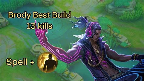 Brody Gold Lane Best Build All Most Victory Mlbb Youtube