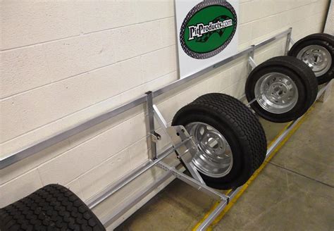 Pit Products 9 Ft Deluxe Universal Tire Rack