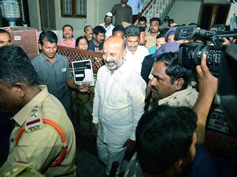 Telangana Bjp Chief Bandi Sanjay Sent To Judicial Custody Photos Sakshi