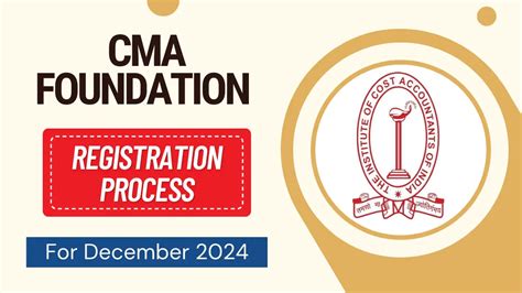 CMA Foundation Registration For Dec 2024 Exam Date Eligibility