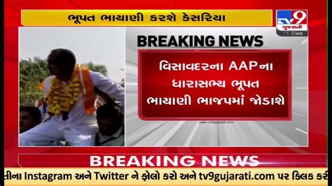 Rift In AAP After Gujarat Elections As AAP MLA Bhupat Bhayani Set To