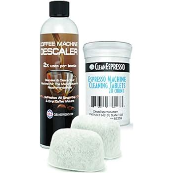 Amazon.com: Breville Espresso Cleaning Kit - 20 Espresso Machine Cleaning Tablets + 2 Water ...