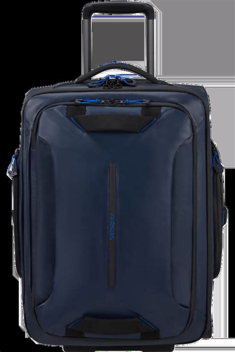 Samsonite Ecodiver Duffle Wheels Cm Blue Nights Lommers Lederwaren