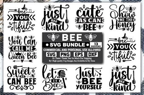 Bee Svg Bundle Graphic By Svg House Creative Fabrica