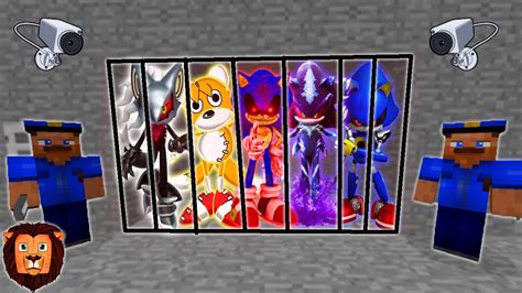 Todos Los Enemigos De Sonic Presos Minecraft Prison Escape