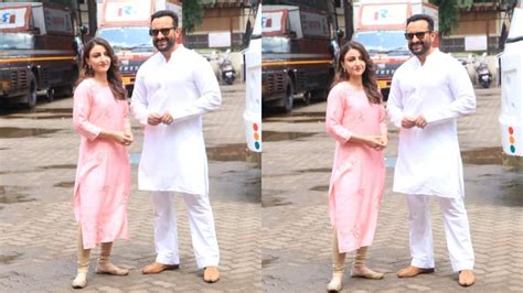 Saif Ali Khan and Soha Ali Khan snapped in Mumbai, the brother-sister ...