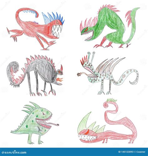 Kids Drawings Of Monsters