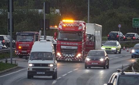 Hours Of Heavy Traffic On A483 Following Crash Near Posthouse