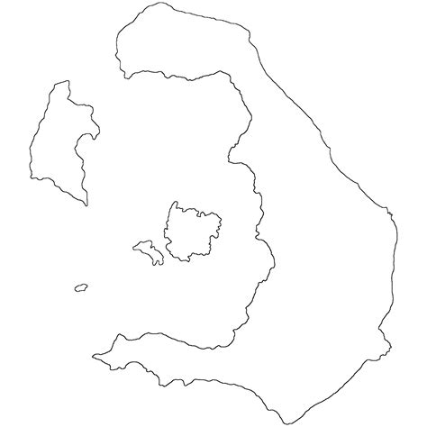 Santorini Map of the island (Resorts, Beaches, Sights, Trips, Hotels)