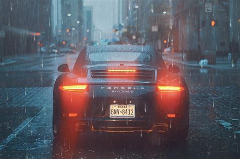 Rain Overlays for Photography | Porsche, Car goals, Dash camera