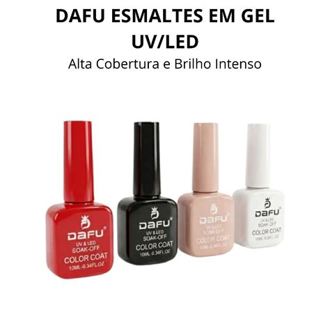 Qual O Melhor Esmalte Em Gel Uv - DAFU ESMALTES EM GEL UV/LED – Esmalte em Gel UV/LED 10 mL | Alta ...