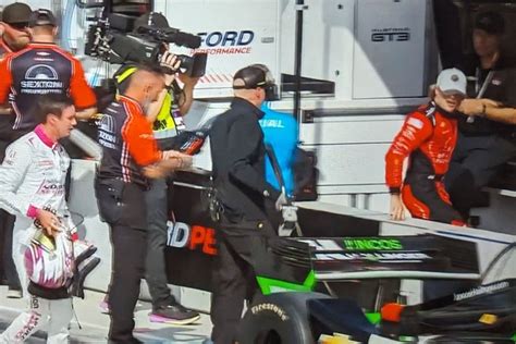 V Deo Clima Esquenta Entre Ferrucci E Kirkwood Na Indy