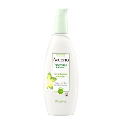 Aveeno Positively Radiant Skin Brightening Face Cleanser Luvia Beauty