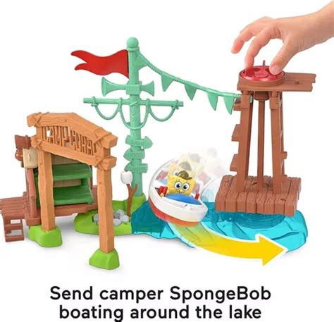 Juguete Juego Fisher Price Bob Esponja Imaginext Campo Coral En Venta