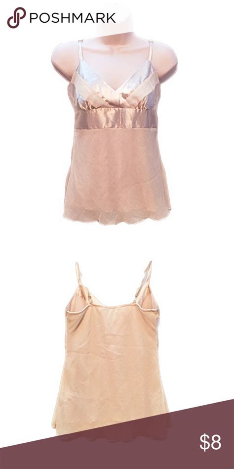 Shimmering Nude Top Small Nude Tops Clothes Design Tops