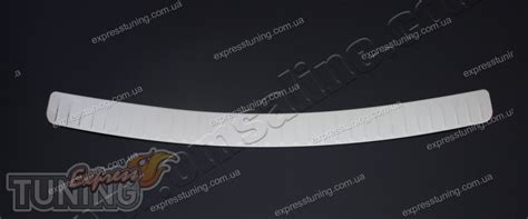 Хром накладка на задний бампер Опель Астра Н (хромированная накладка ...