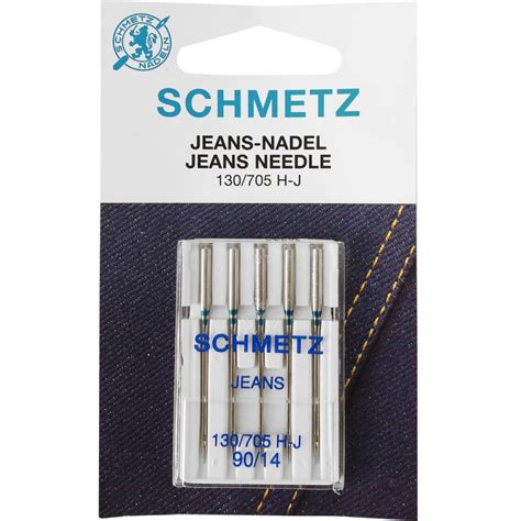 Schmetz Aguja Jeans 130 705 H J Tela Tela