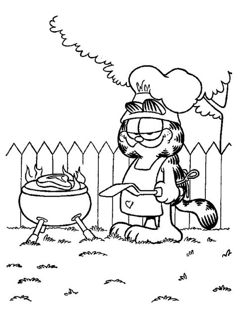 Garfield And Odie Coloring Pages - Coloring Home