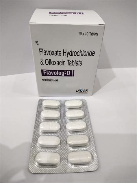 Sawraj Pharmaceuticals Flavoxate Ofloxacin Tablet Prescription