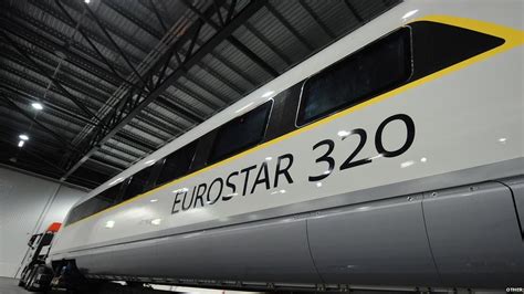 Bbc News Eurostar Unveils New Train