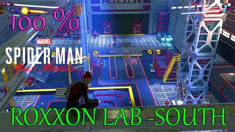 SPIDER MAN MILES MORALES PC SIDE MISSION ROXXON LAB SOUTH