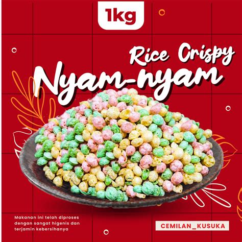 Jual Nyamnyam Rice Crispy 500g Shopee Indonesia