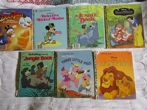 Little Golden Book Disney Collection - Etsy