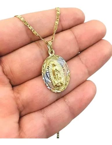 Dije Virgen De Guadalupe Oro 10 Kilates Medalla Mayoreo